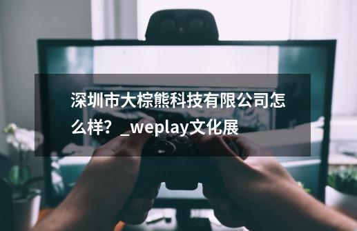 深圳市大棕熊科技有限公司怎么样？_weplay文化展-第1张-游戏相关-智辉科技