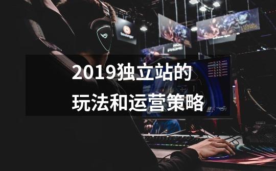 2019独立站的玩法和运营策略-第1张-游戏相关-智辉科技