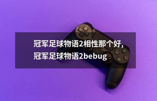 冠军足球物语2相性那个好,冠军足球物语2bebug-第1张-游戏相关-智辉科技