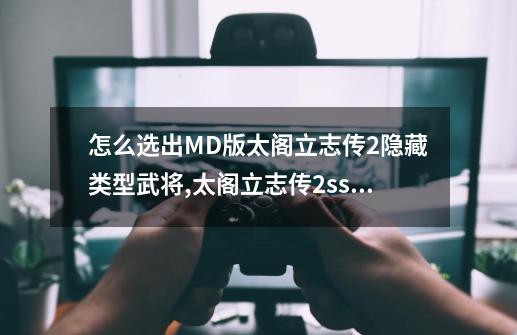 怎么选出MD版太阁立志传2隐藏类型武将,太阁立志传2ss版-第1张-游戏相关-智辉科技