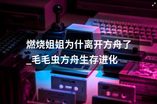 燃烧姐姐为什离开方舟了_毛毛虫方舟生存进化-第1张-游戏相关-智辉科技