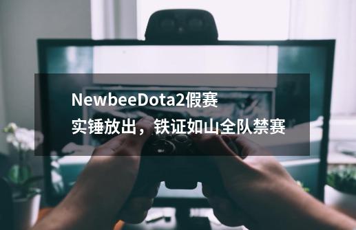 Newbee.Dota2假赛实锤放出，铁证如山全队禁赛-第1张-游戏相关-智辉科技